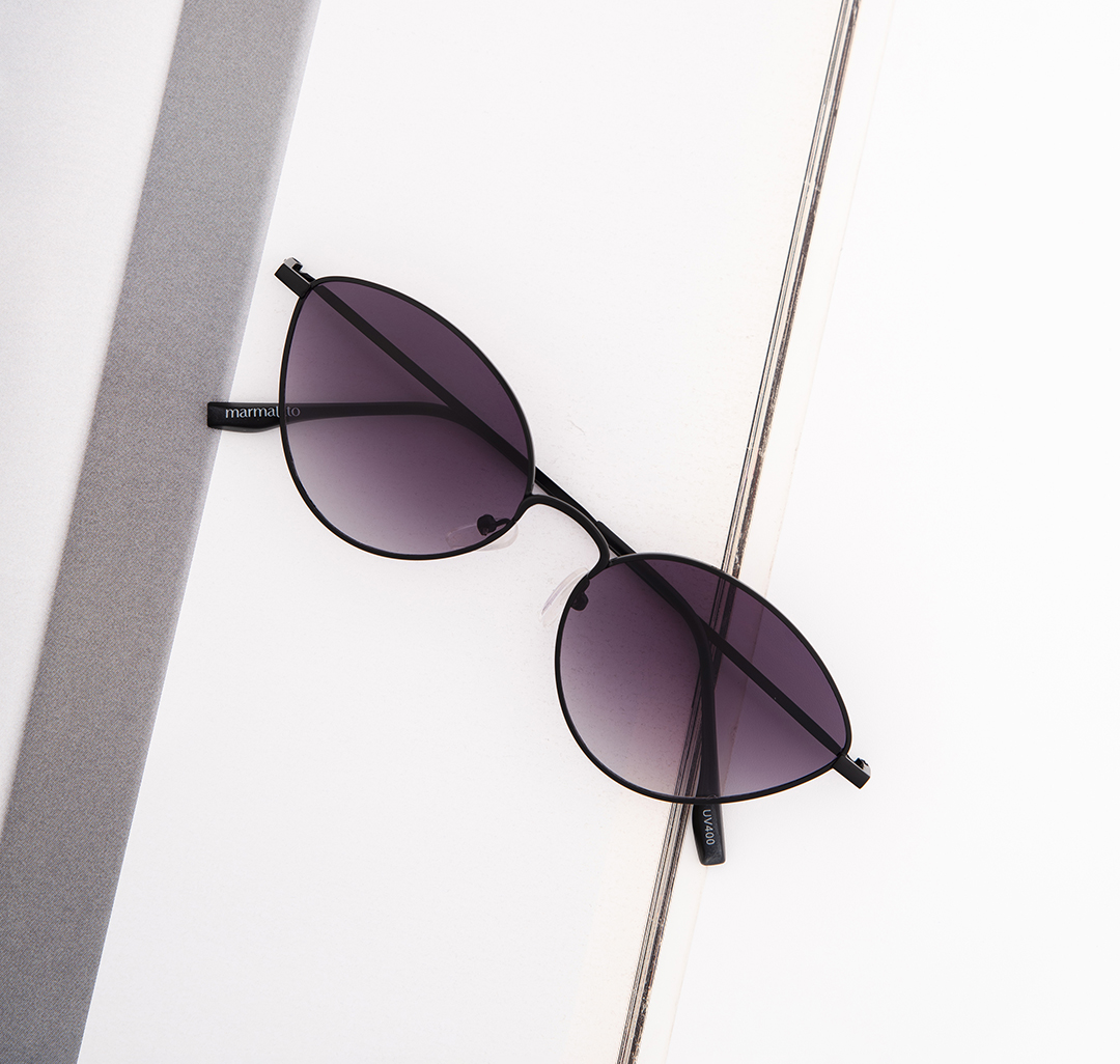 Очки солнцезащитные черные Мармалато, цвет черный #3