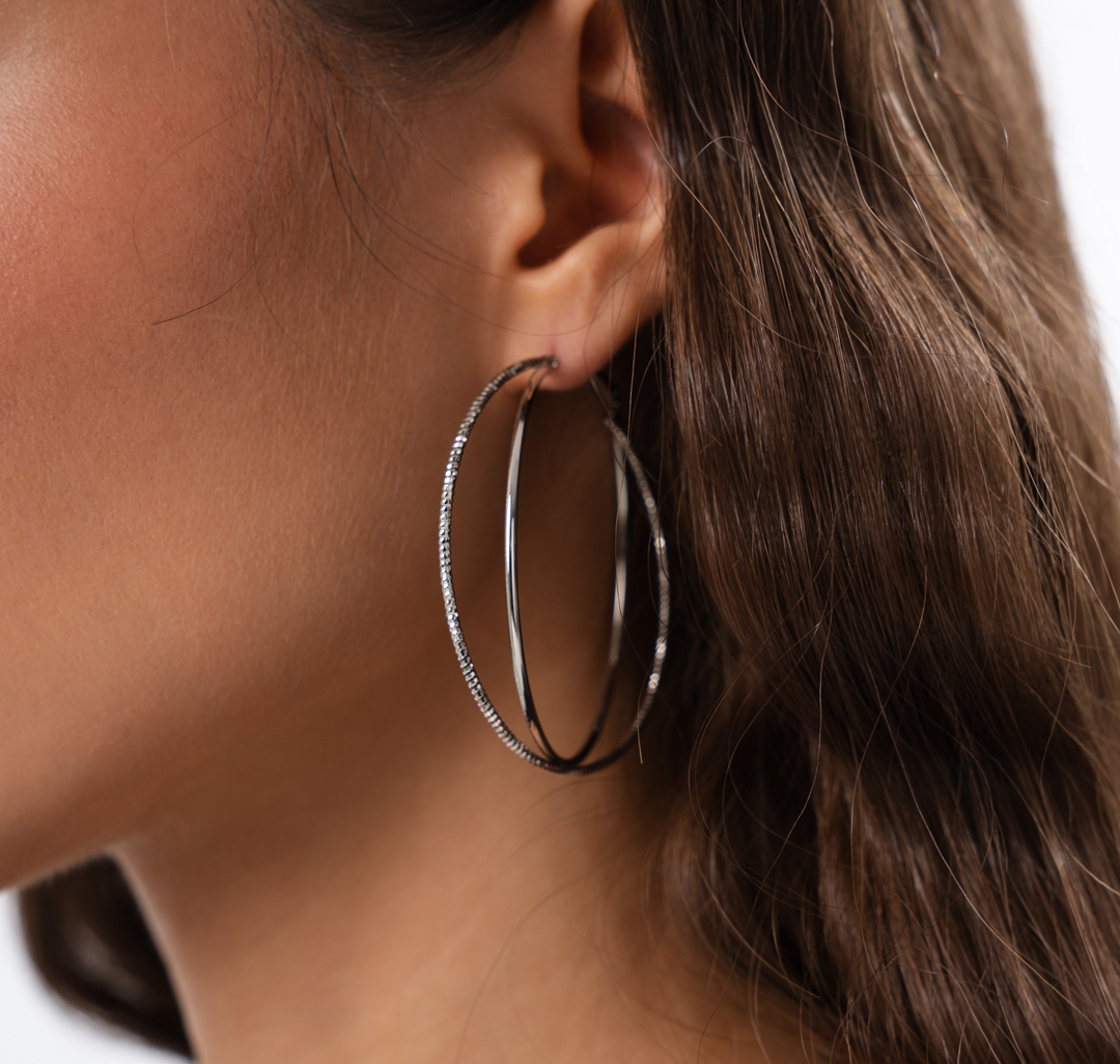 Серьги Мармалато, цвет Серебро #4