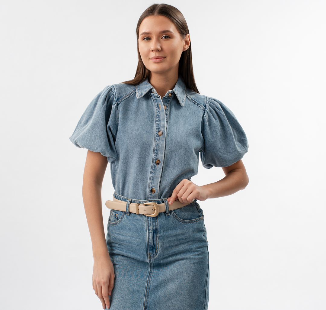 Ремень Мармалато, цвет бежевый-золото #3