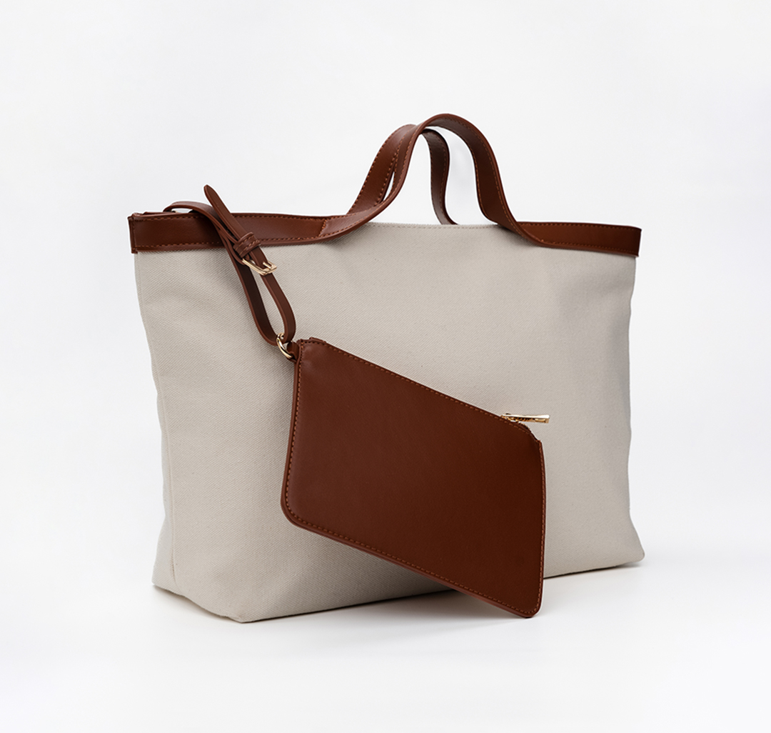 Сумка Мармалато, цвет молочный-шоколадный #4