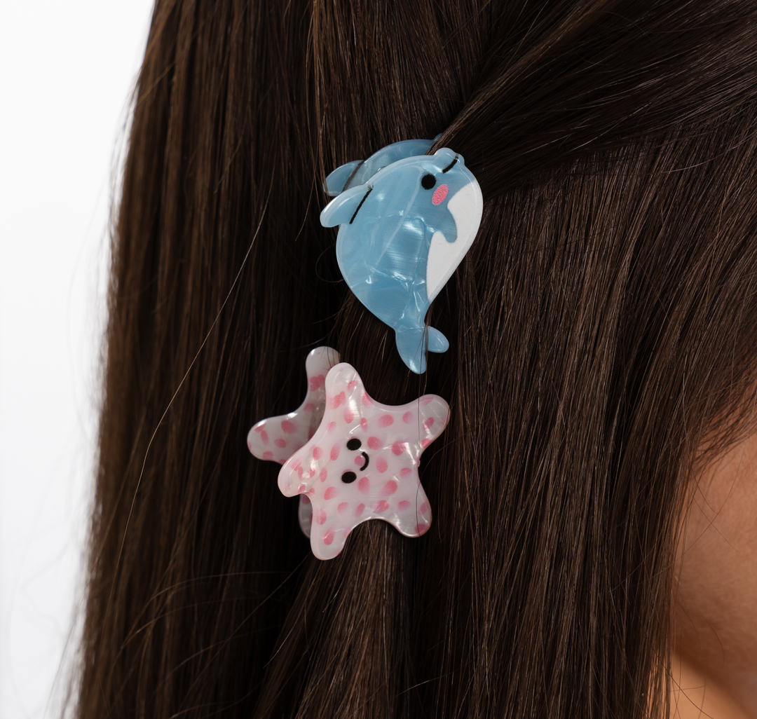 Набор крабов (2 шт) Мармалато, цвет лавандовый-розовый-мультиколор #2