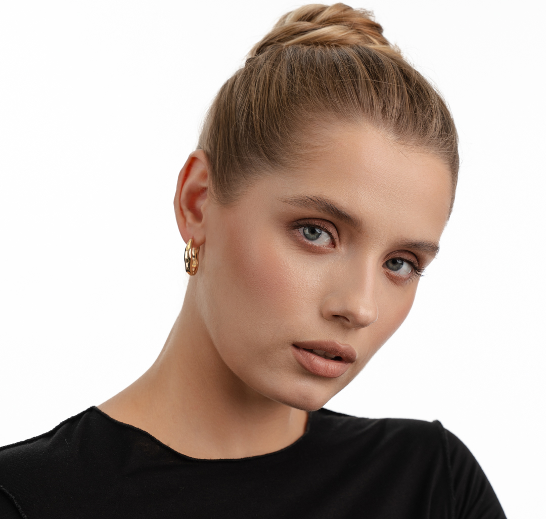 Серьги Мармалато, цвет Золото #3