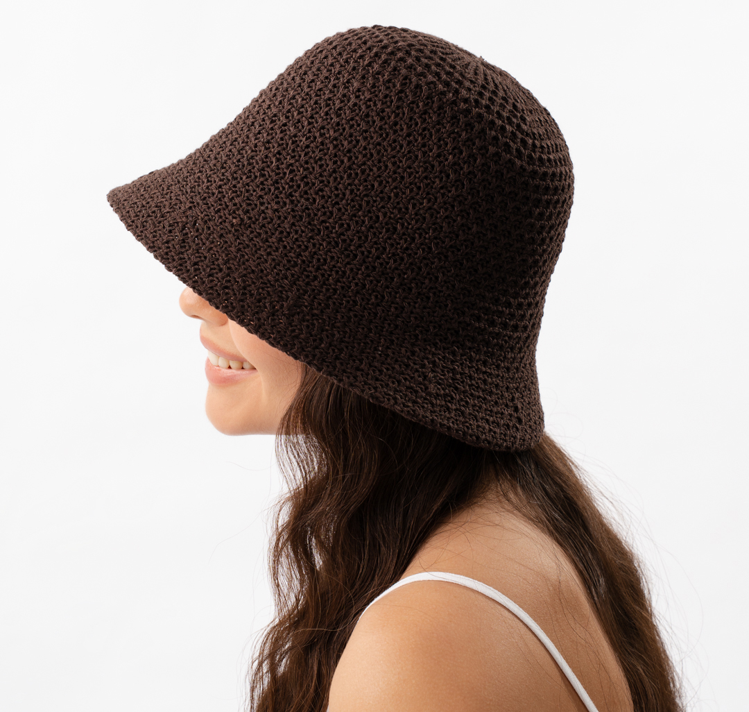 Панама Мармалато, цвет шоколадный #2