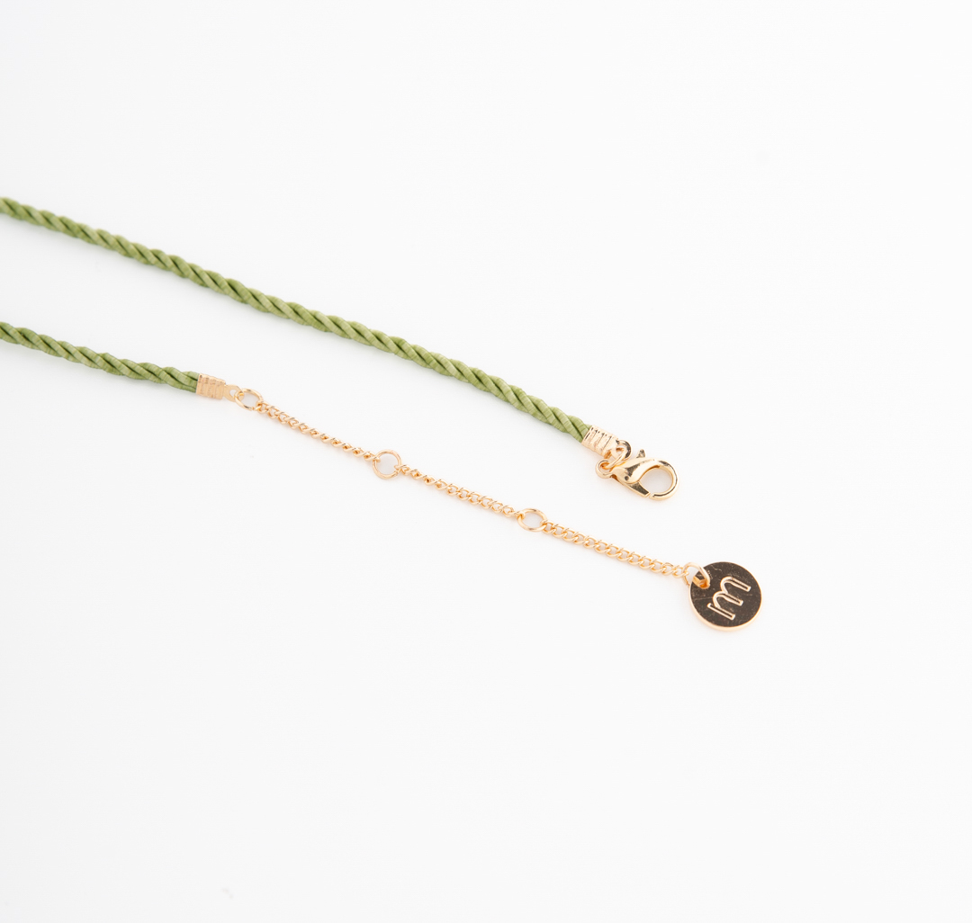 Колье Мармалато, цвет зеленый #6