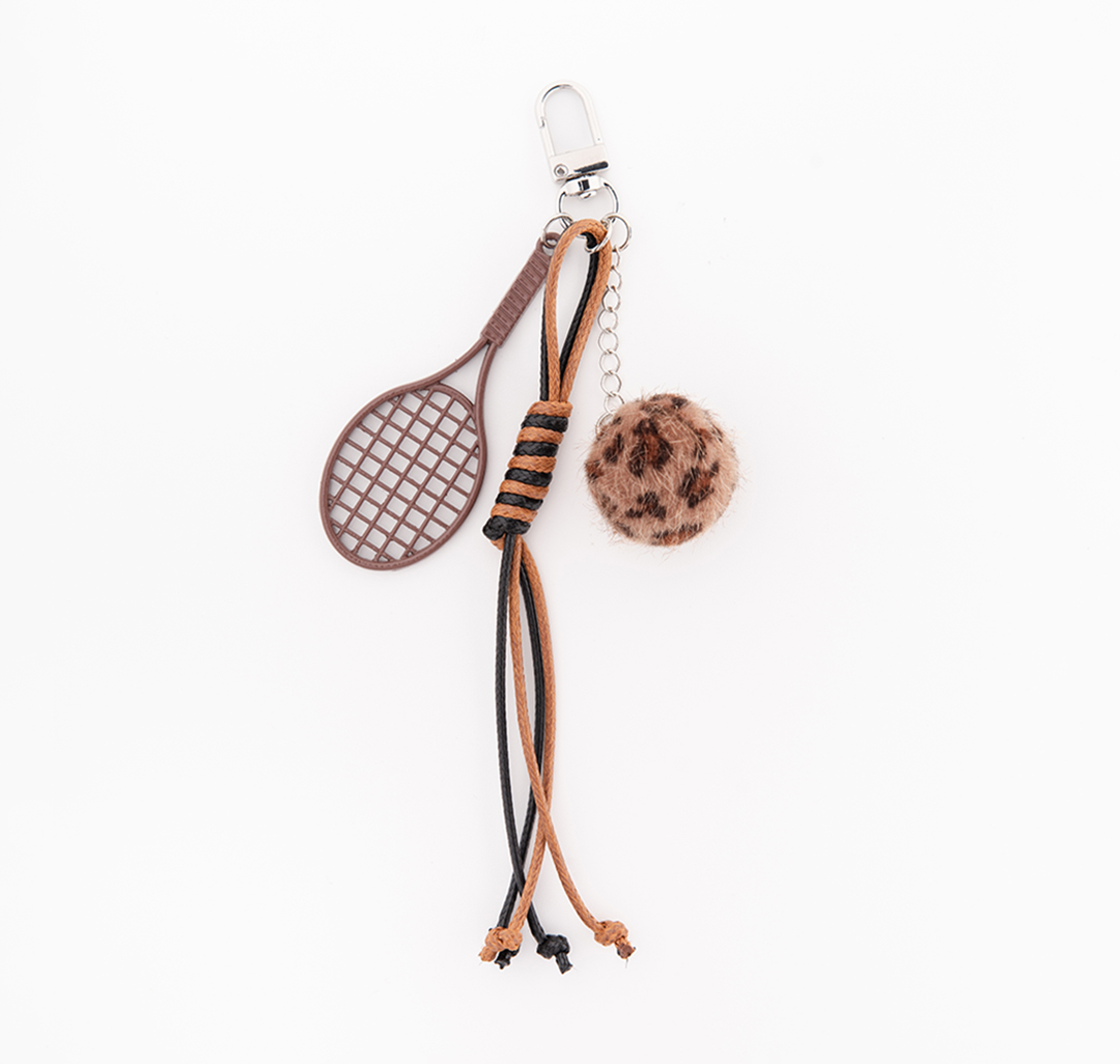 Брелок Мармалато, цвет коричневый-черный-серебро #1