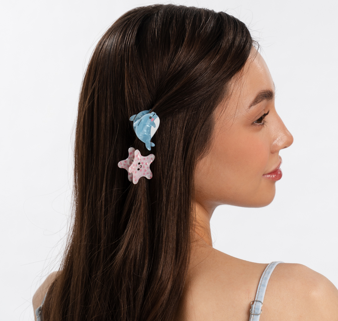 Набор крабов (2 шт) Мармалато, цвет лавандовый-розовый-мультиколор #1