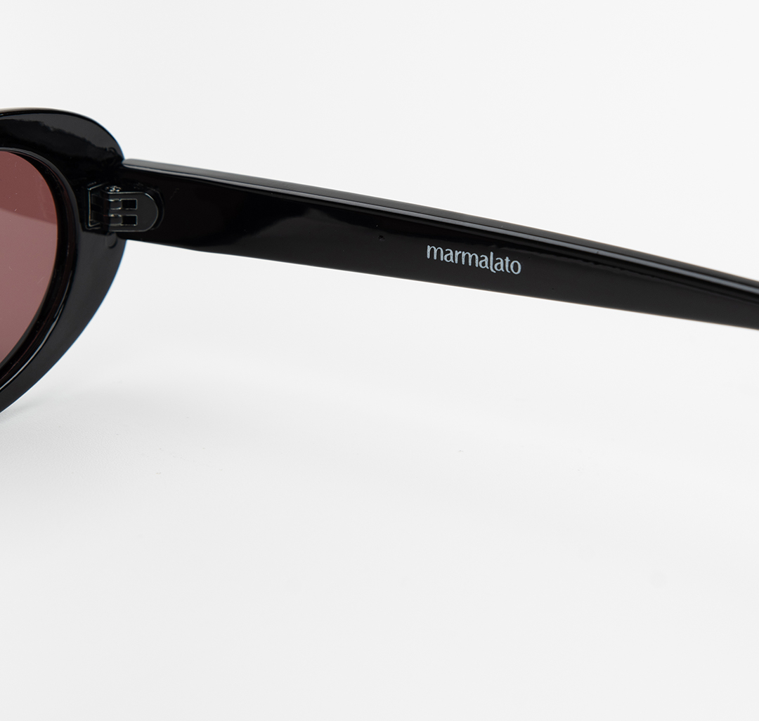 Очки с чехлом Мармалато, цвет черный-винный #6