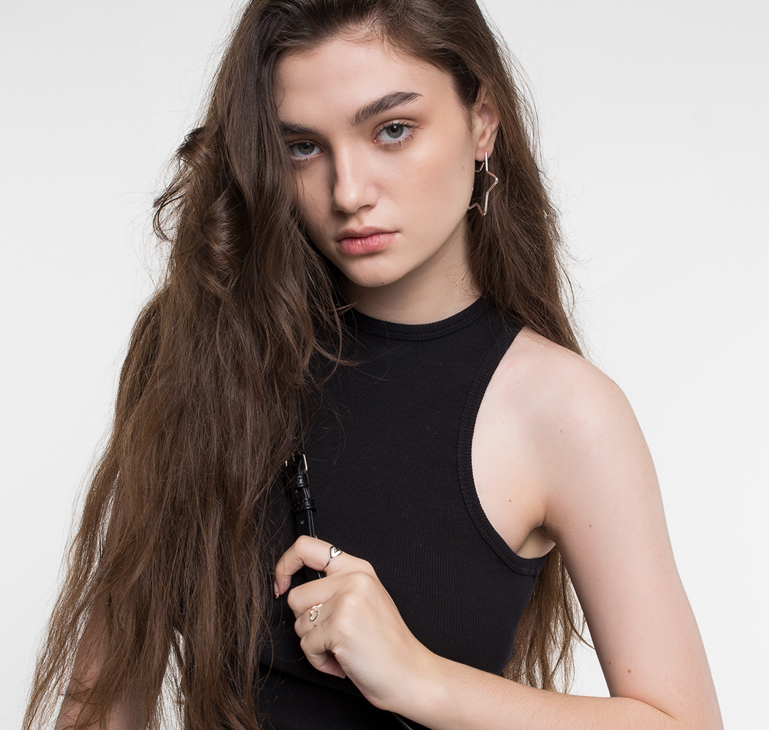 Серьги Мармалато, цвет белое серебро #2