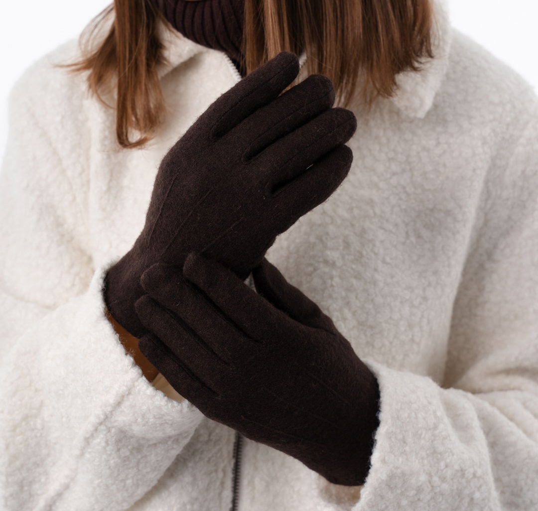 Перчатки Мармалато, цвет Шоколадный #5