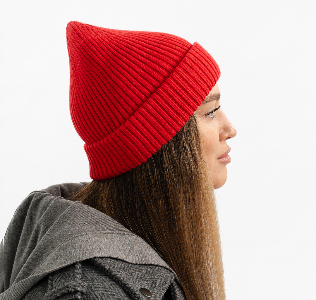 Шапка Мармалато, цвет красный #2