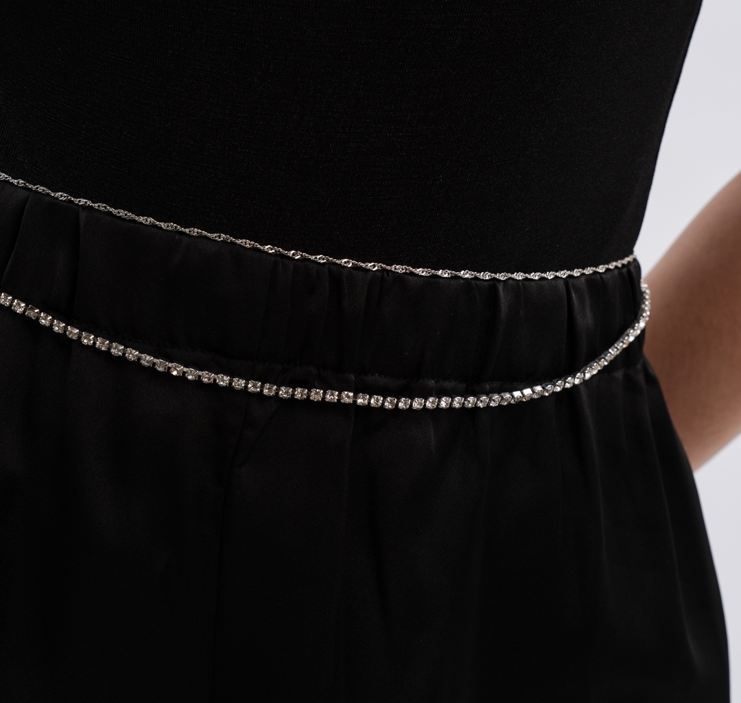 Ремень-цепочка Мармалато, цвет Серебро #4