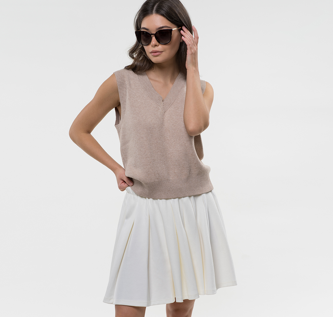 Очки солнцезащитные с поляризацией коричневые-золотые Мармалато, цвет коричневый-золото #7