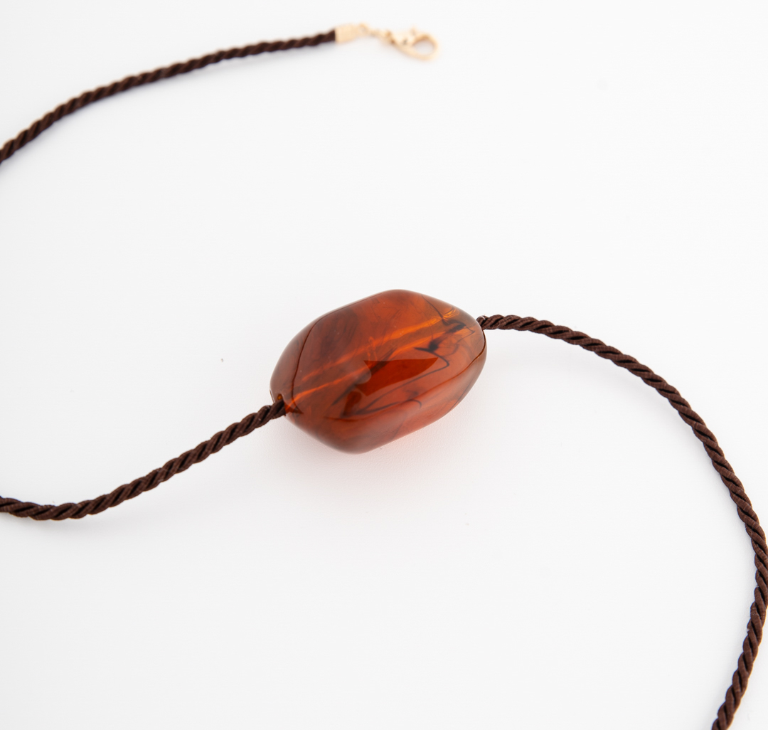 Колье Мармалато, цвет коричневый #5