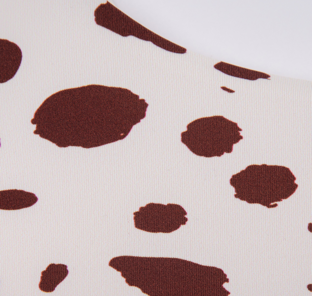 Купальный топ Мармалато, цвет молочный-шоколадный #5