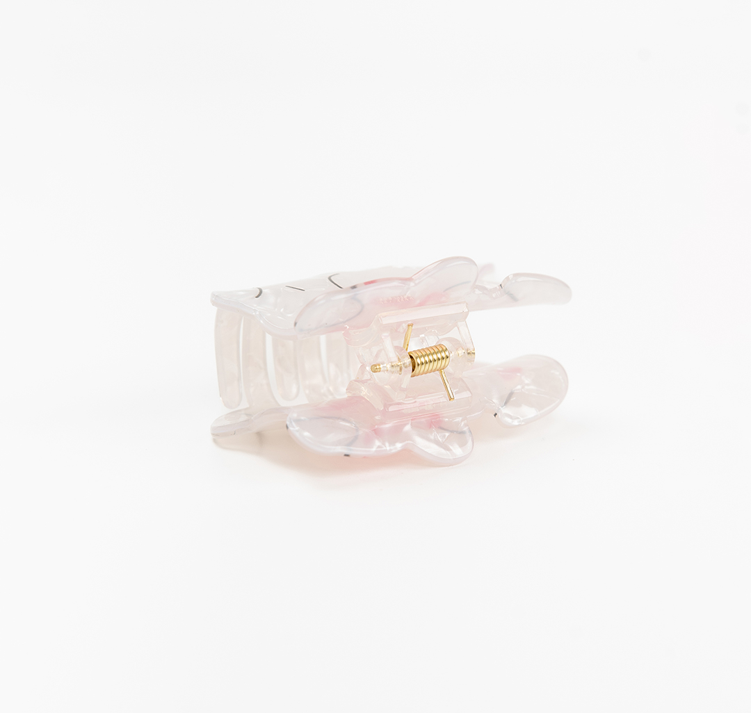 Заколка-краб Мармалато, цвет белый-розовый-мультиколор #5