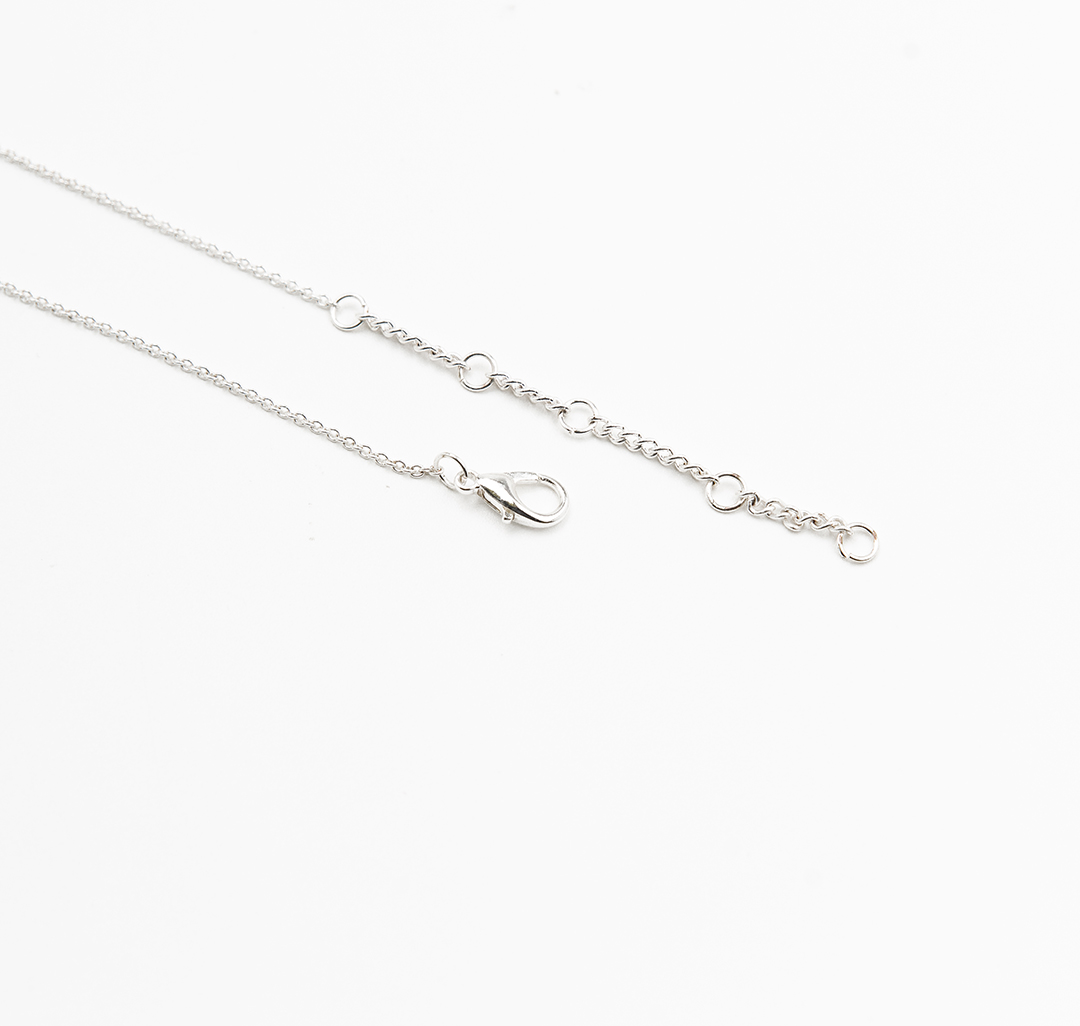 Колье Мармалато, цвет Белое серебро-прозрачный #3