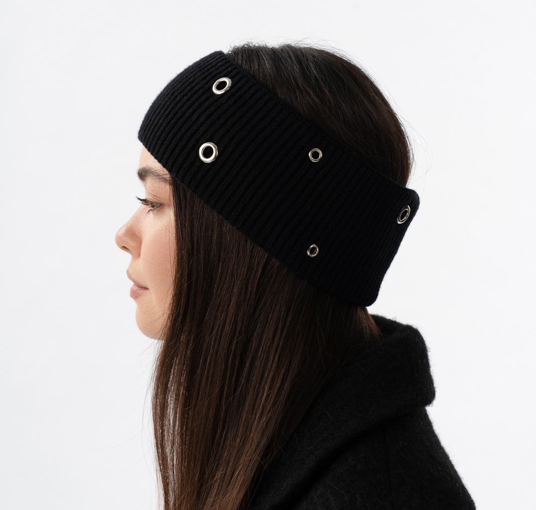 Повязка на голову Мармалато, цвет черный #2