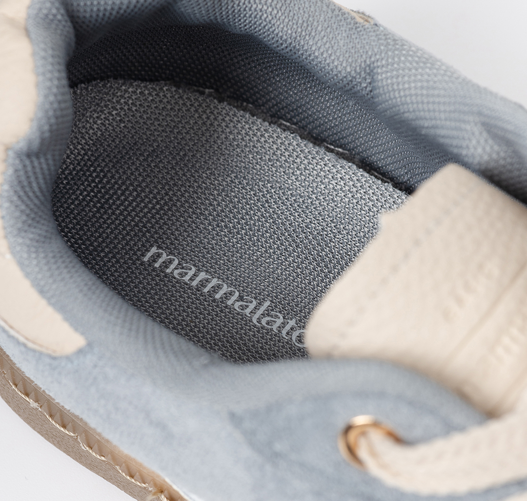 Кеды Мармалато, цвет голубой-молочный #6