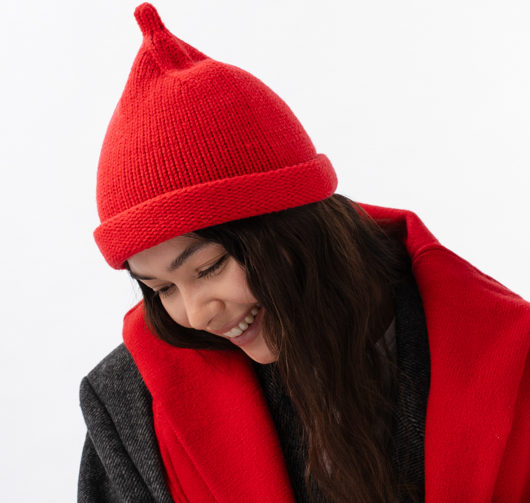 Шапка Мармалато, цвет красный #4