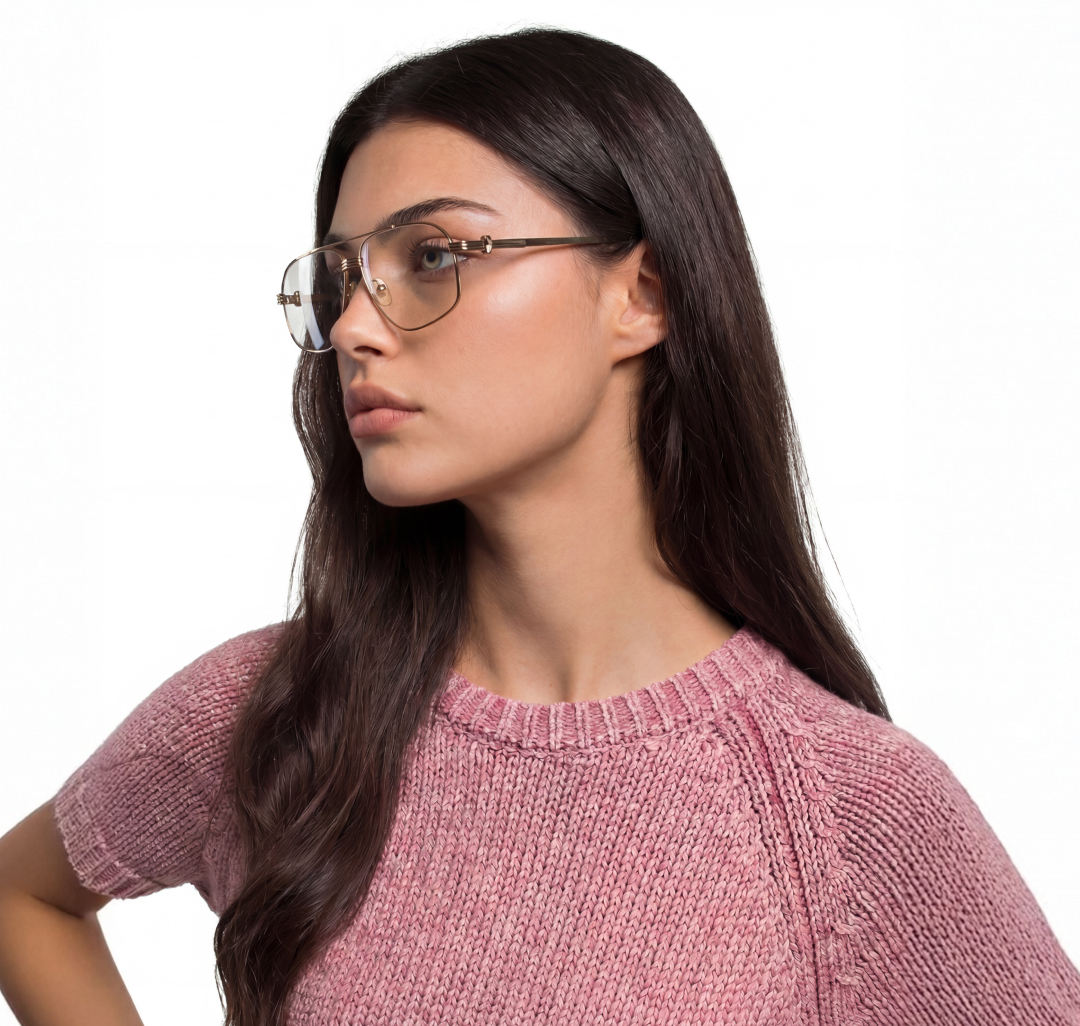 Очки солнцезащитные золотые-зеркальные Мармалато, цвет золото-зеркальный #2