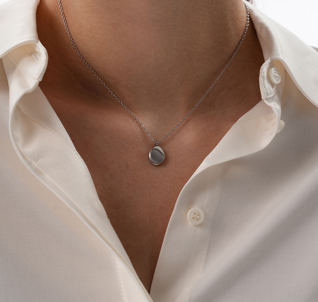 Колье Мармалато, цвет серебро #6