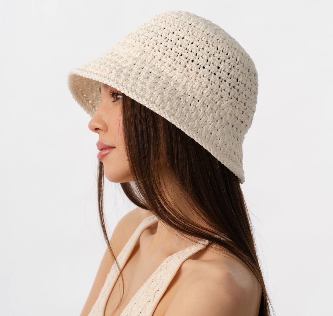 Панама Мармалато, цвет молочный #2