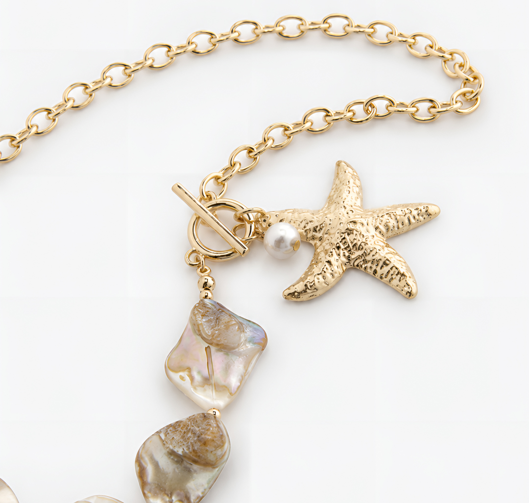 Колье 868-3221 153584 цвет золото-мультиколор — фото №4