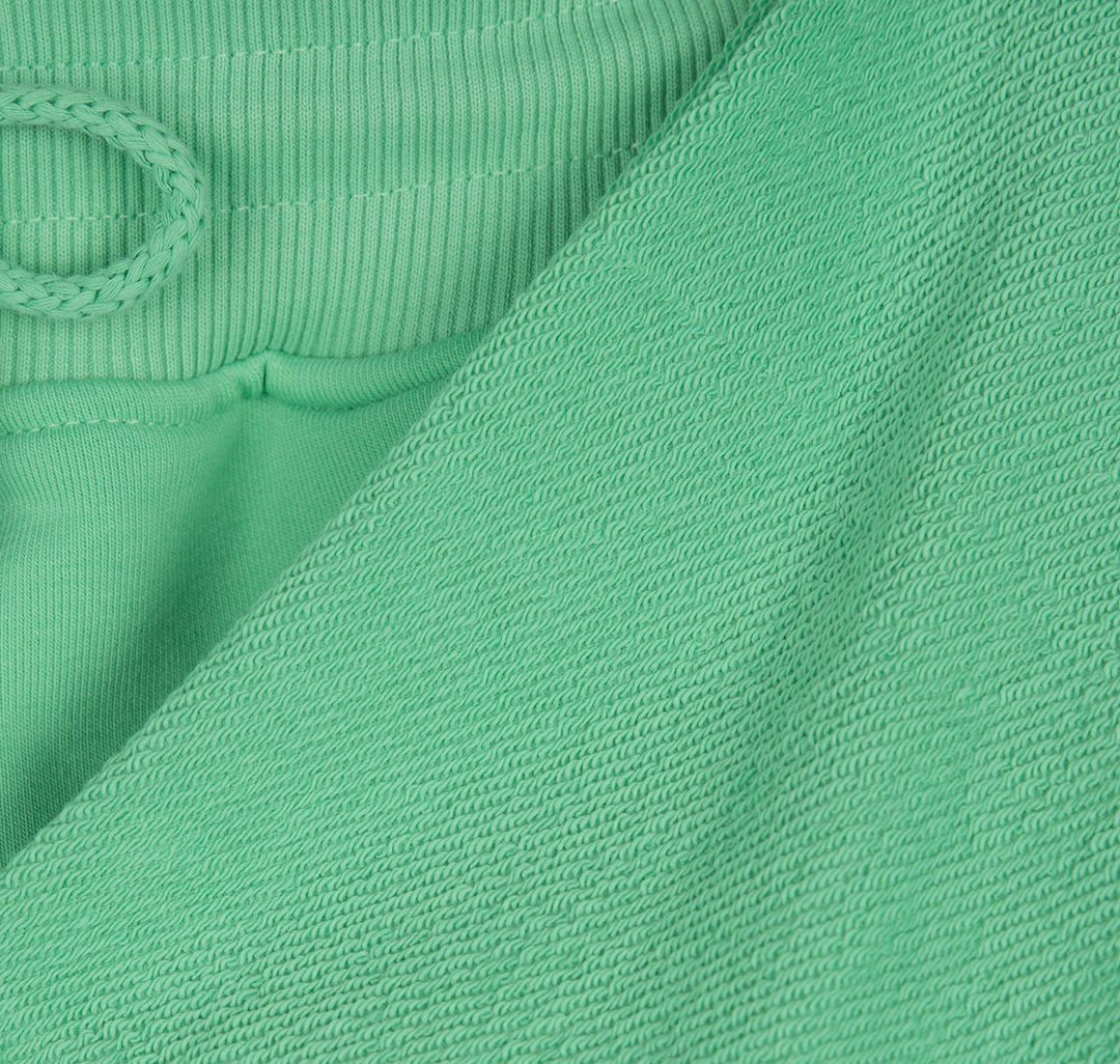 Базовые брюки-джоггеры из смесового хлопка Мармалато, цвет зеленый #2