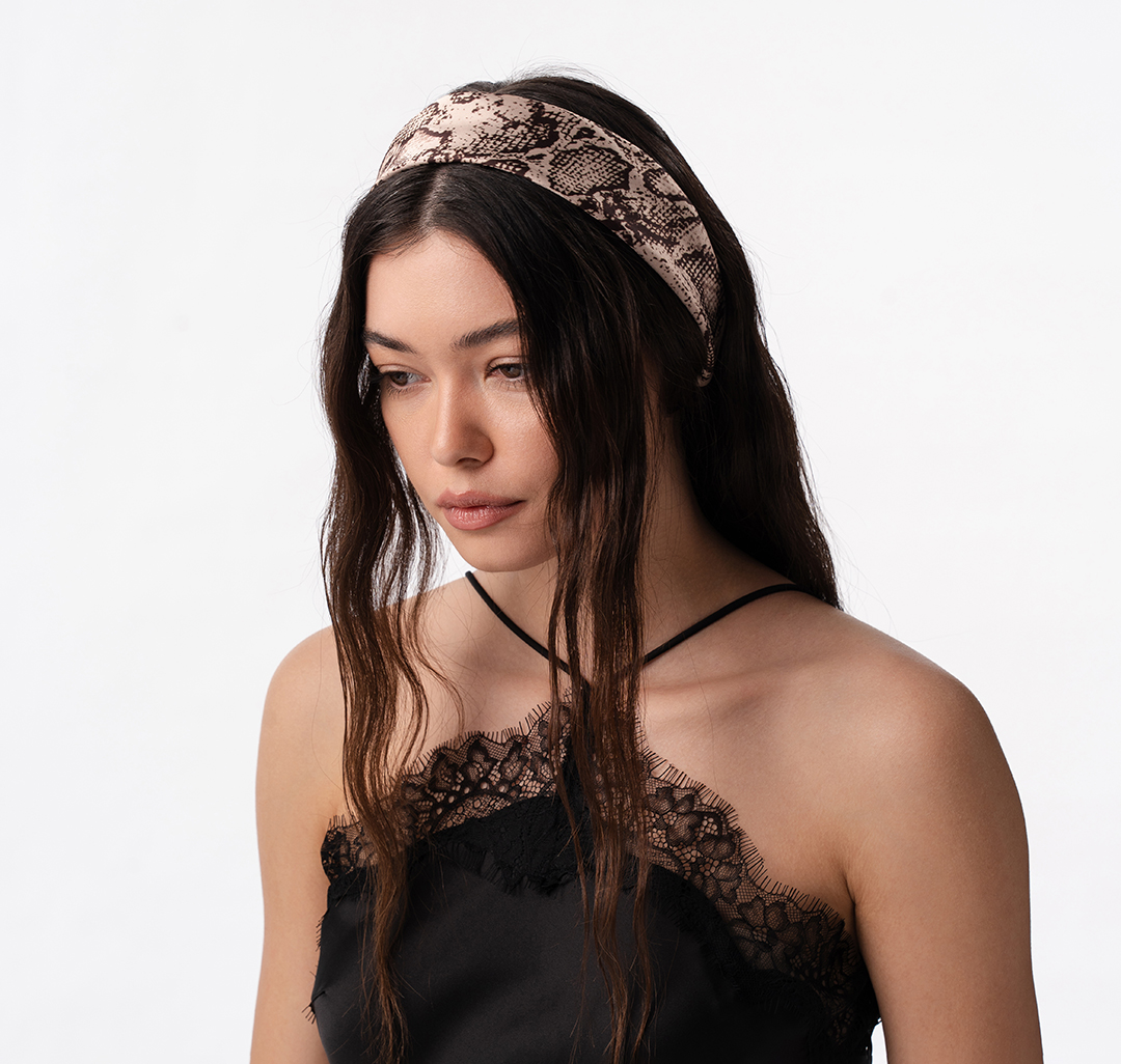 Платок Мармалато, цвет шоколадный-бежевый-молочный #1