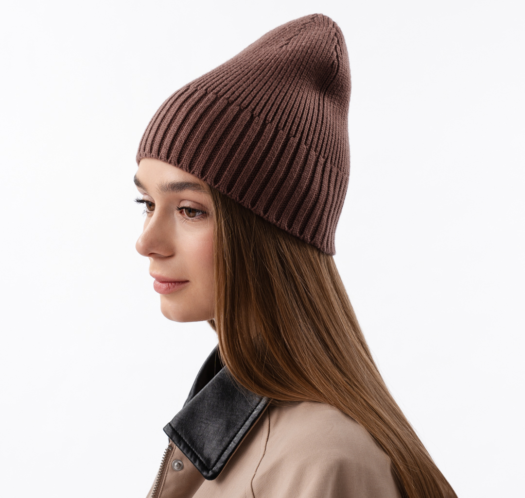 Шапка Мармалато, цвет мокко #2