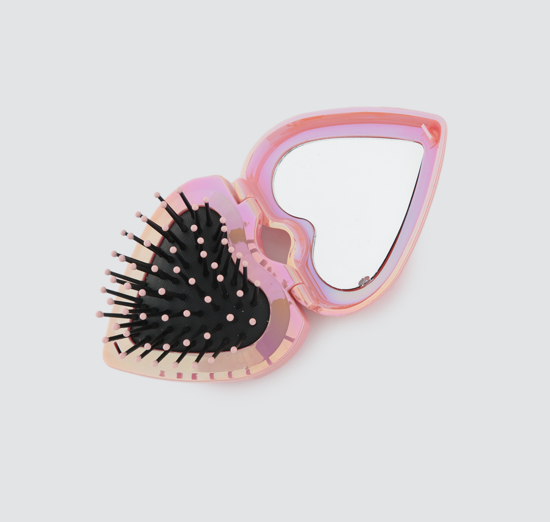 Расческа с зеркалом Мармалато, цвет розовый-мультиколор-черный #2