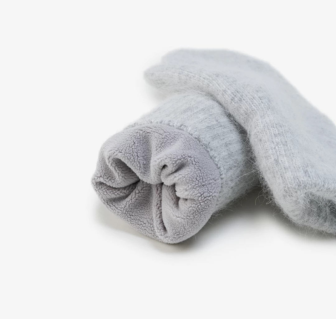 Рукавицы Мармалато, цвет светло-серый #5