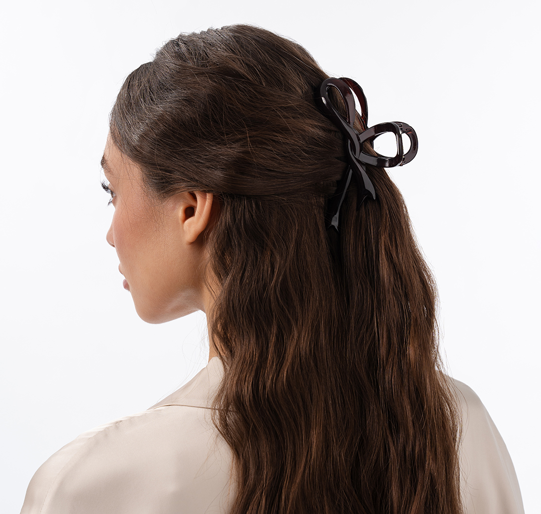 Заколка-краб Мармалато, цвет Темно-винный #4