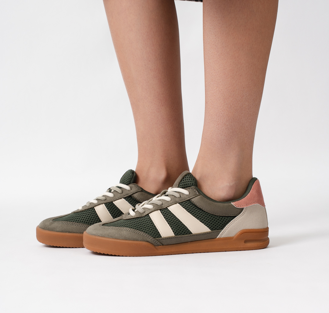 Кеды Мармалато, цвет хаки-разноцветный #6