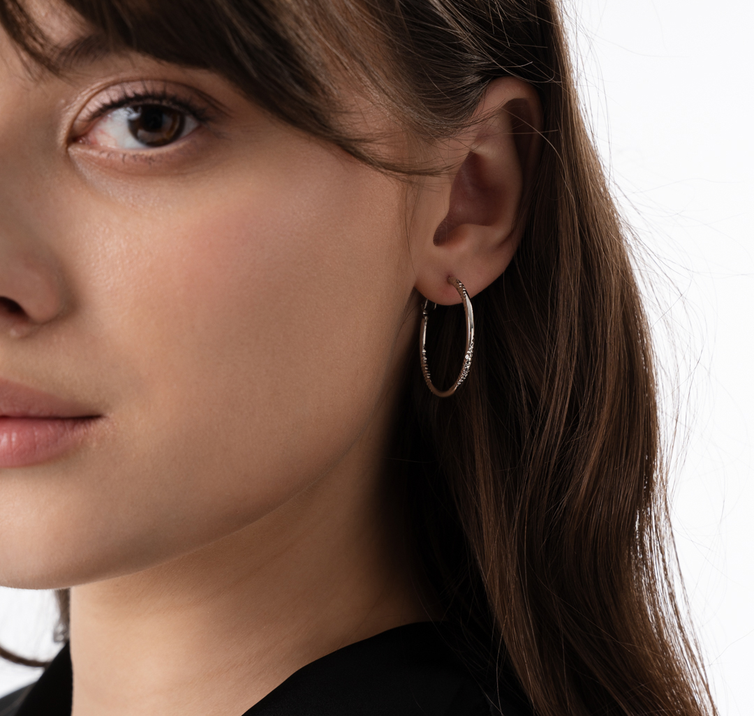 Серьги Мармалато, цвет Серебро #4