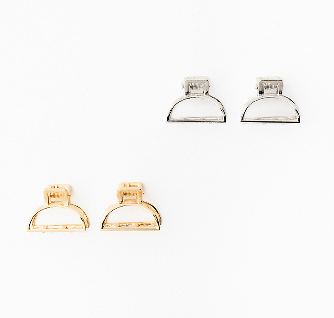 Набор крабов (4 шт) Мармалато, цвет золото-серебро #1