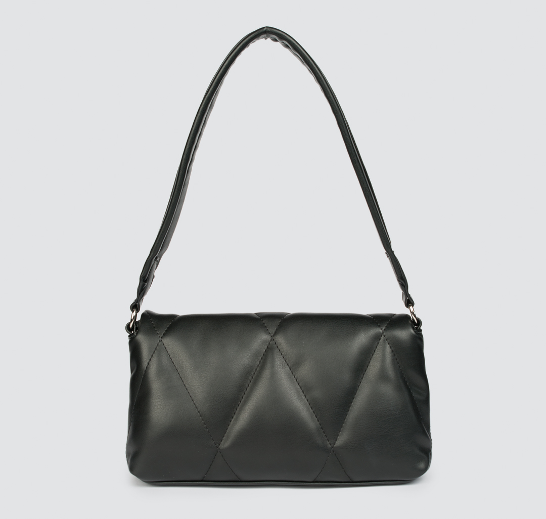 Женская кожаная сумка на плечо Мармалато, цвет Черный #5