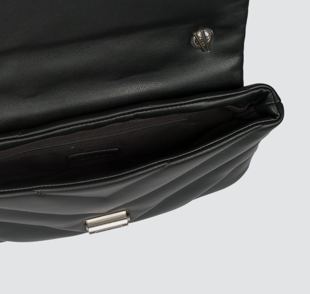 Женская сумка через плечо на цепочке Мармалато, цвет Черный #4