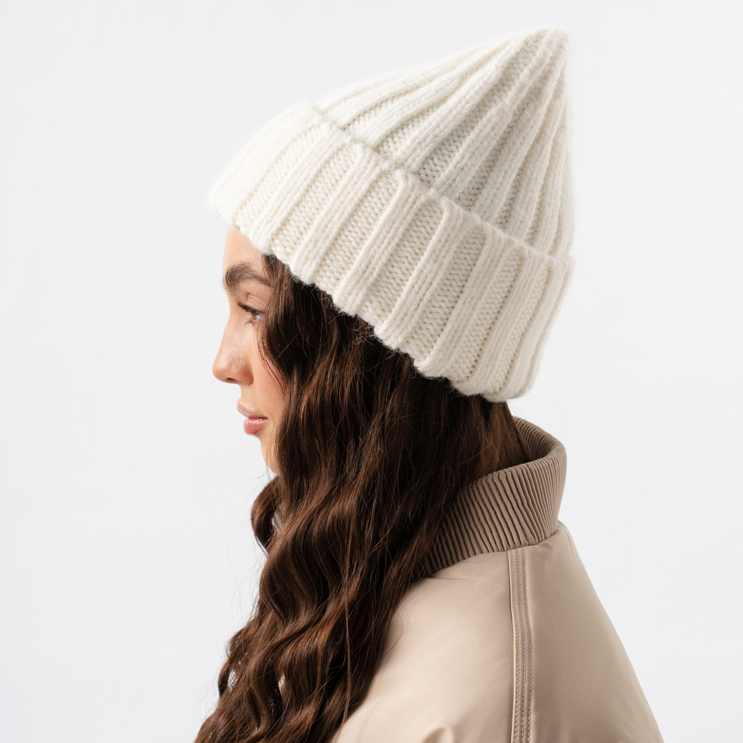 Шапка Мармалато, цвет белый #2