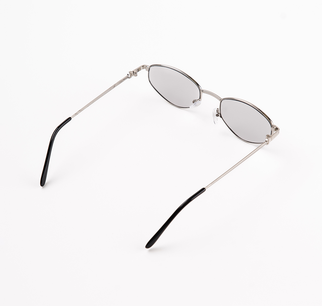 Очки с чехлом Мармалато, цвет Серебро-серый-черный #6