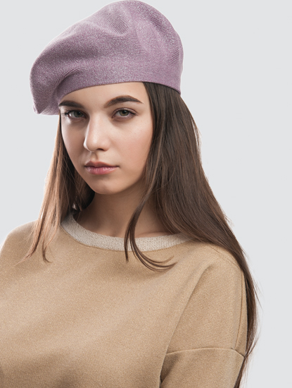 Темно-розовый-серебро