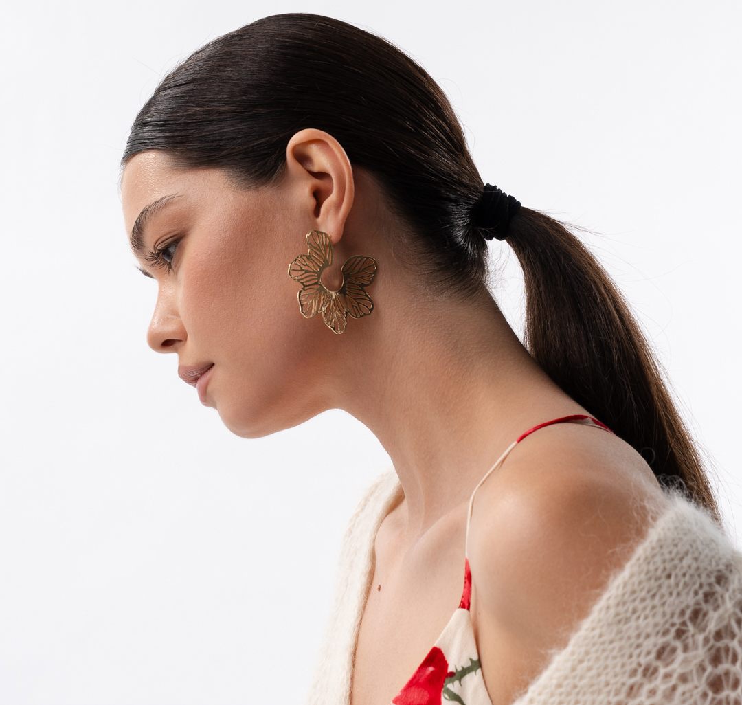 Серьги Мармалато, цвет золото #3