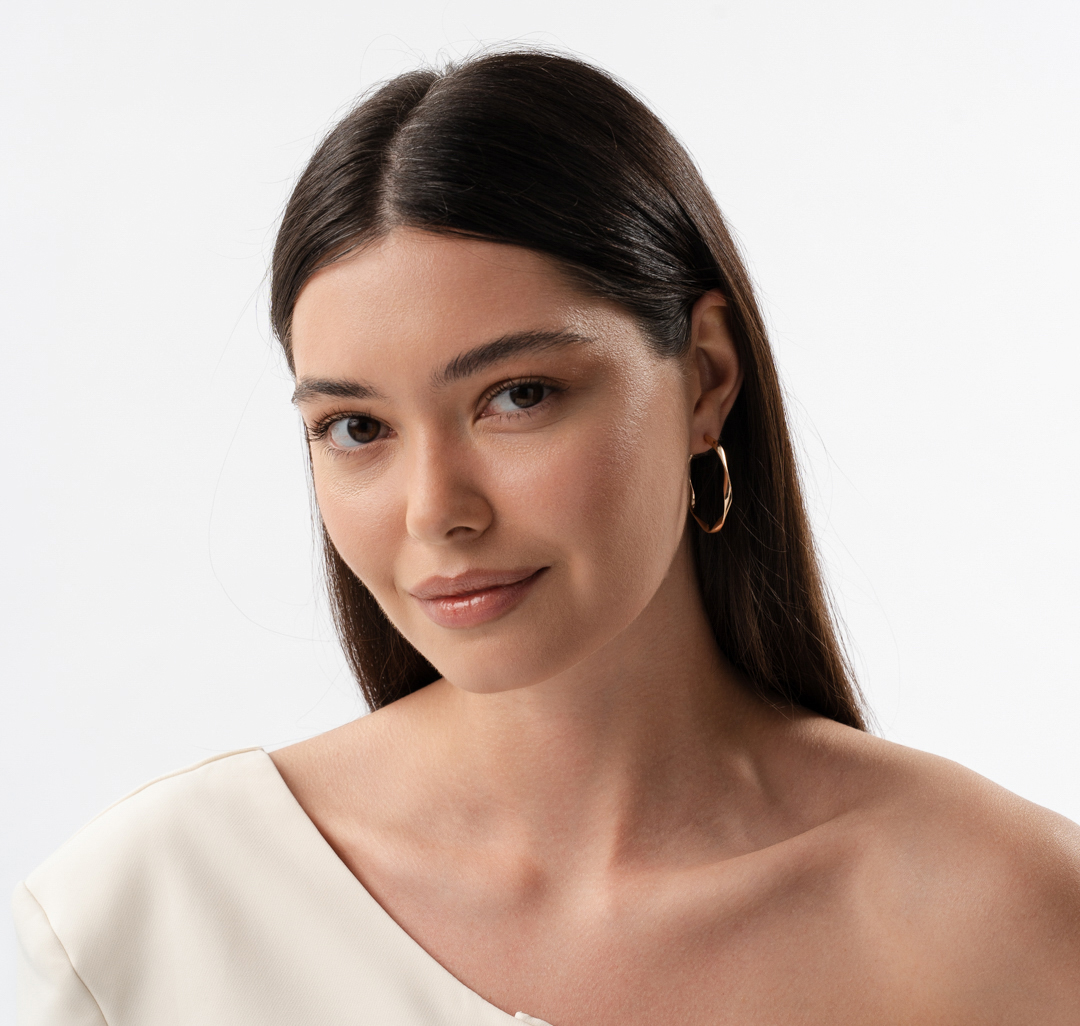 Серьги Мармалато, цвет золото #3