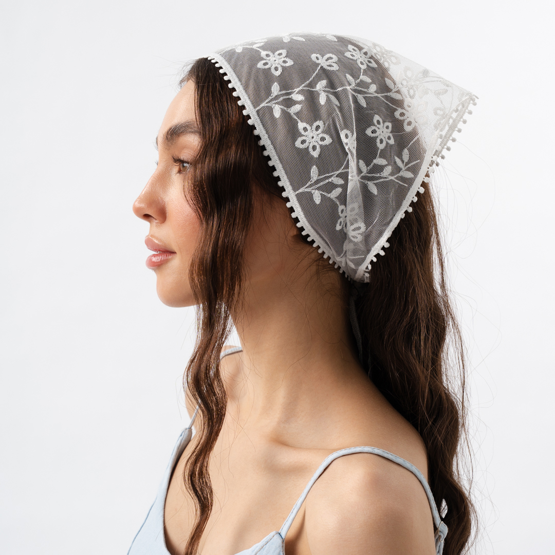 Платок Мармалато, цвет белый #2