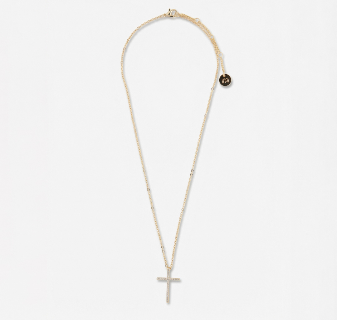 Колье Мармалато, цвет золото-прозрачный #3