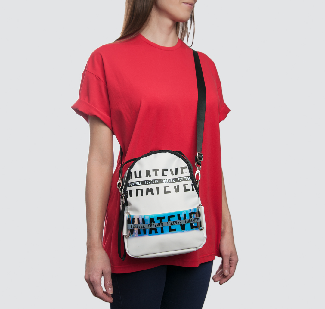Рюкзак женский текстильный Мармалато, цвет Белый-мультиколор #2