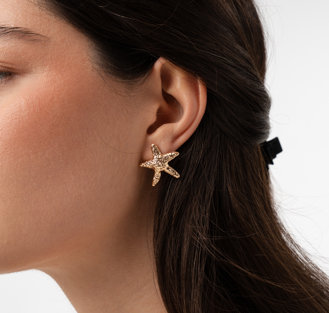 Серьги Мармалато, цвет золото #1