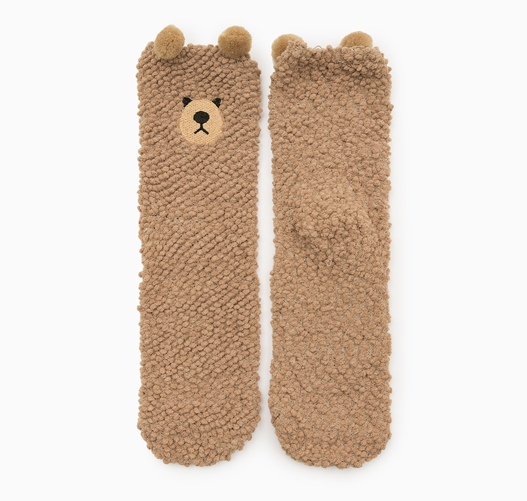 Носки (1 пара) Мармалато, цвет Коричневый-молочный-черный #1