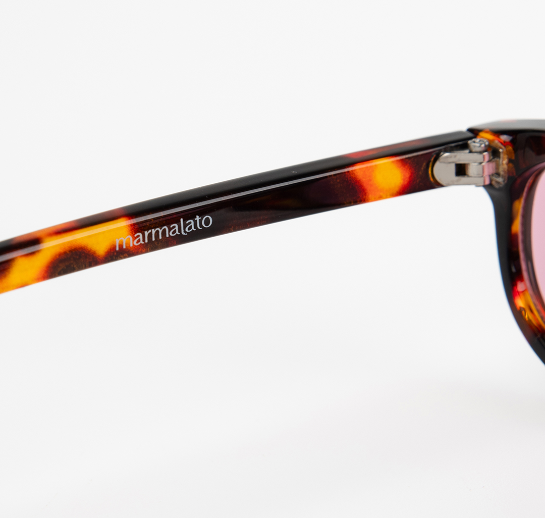 Очки с чехлом Мармалато, цвет коричневый-розовый #6