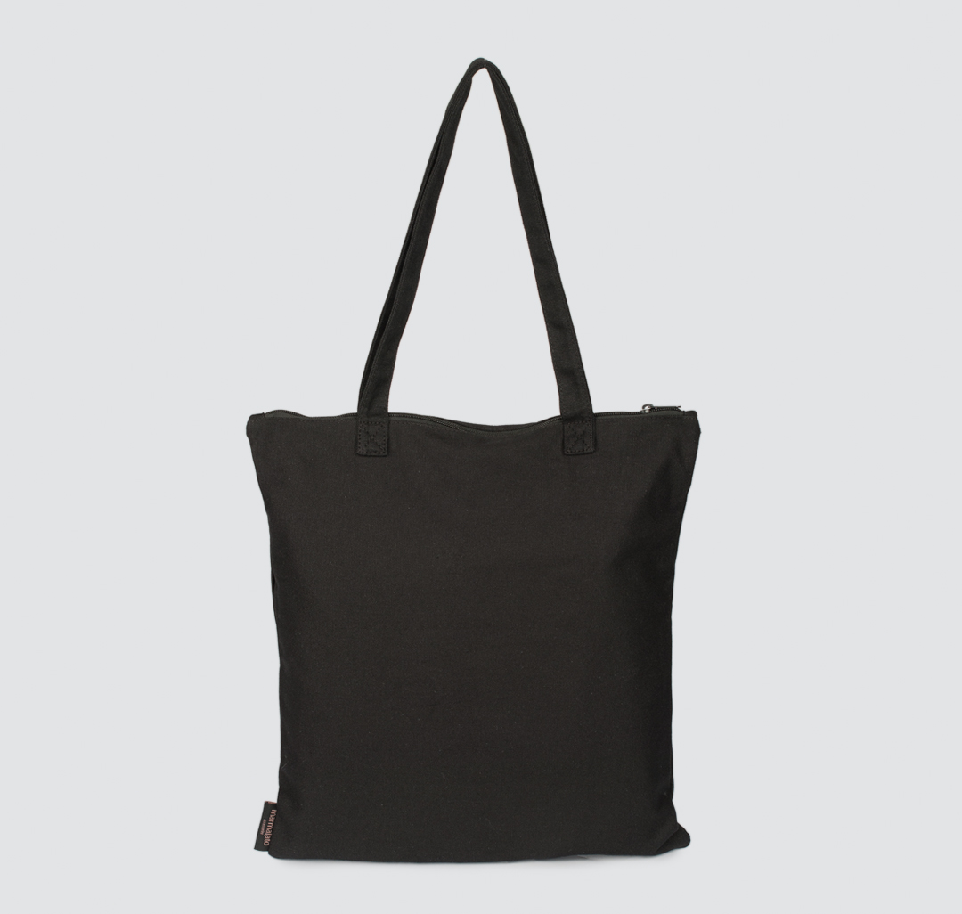 Черная сумка шоппер Мармалато, цвет черный #4